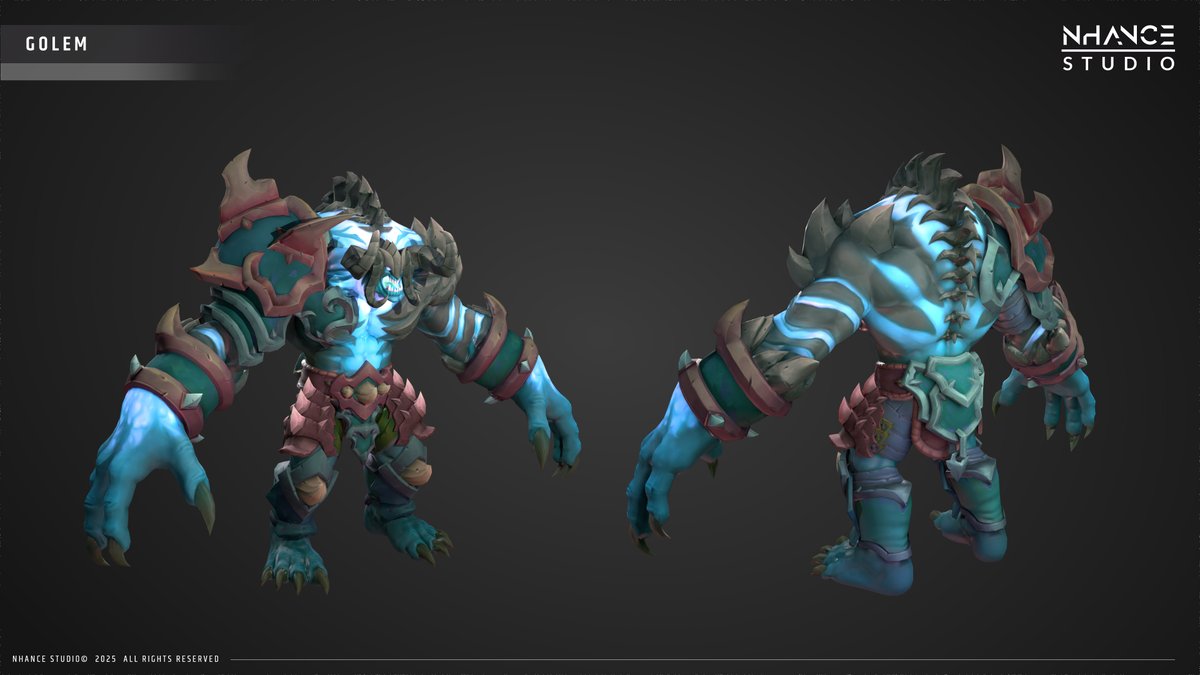 AlexNhance's tweet image. Golem model for our studio

 #Stylized #GameDev #Zbrush