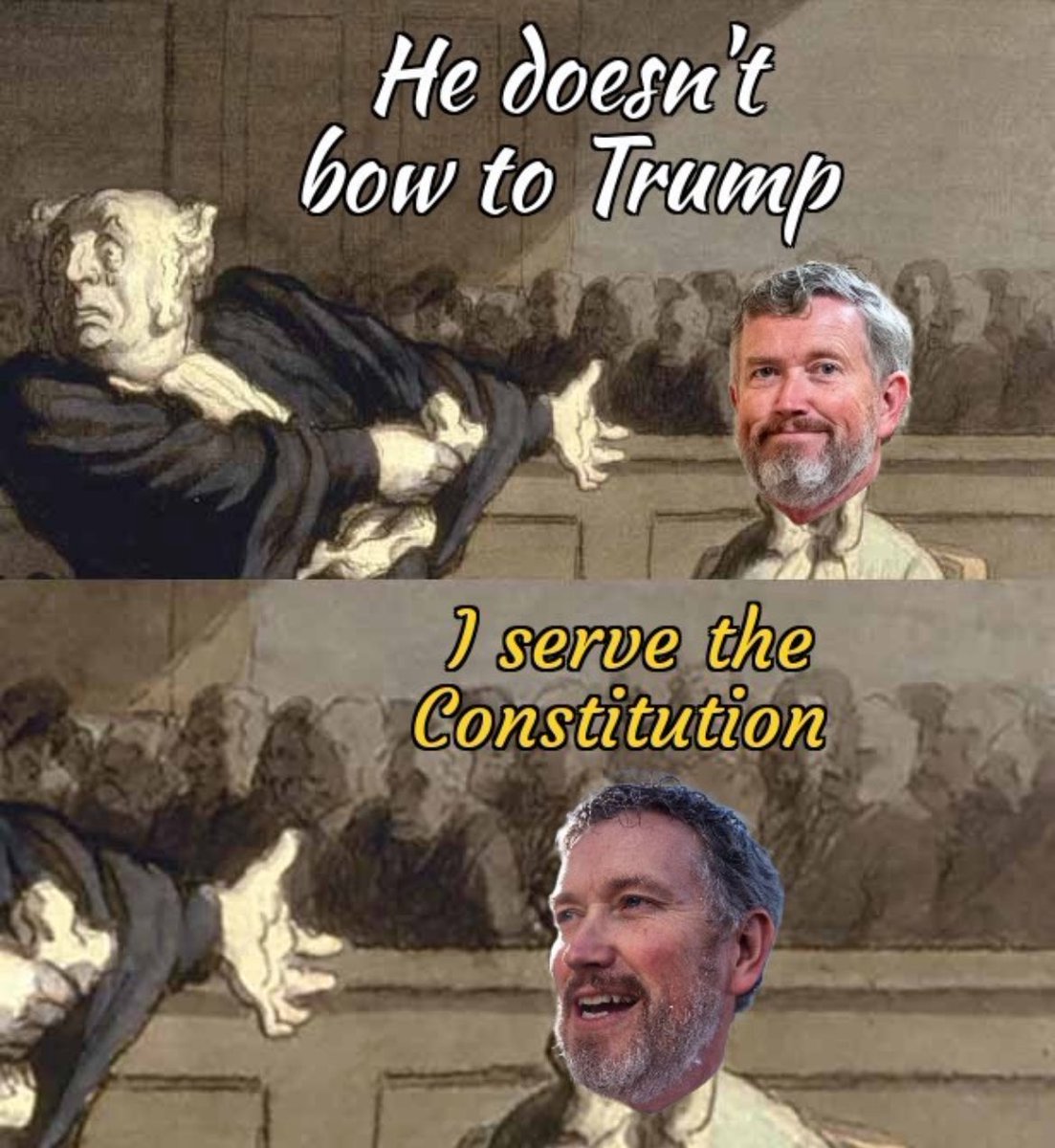 Would be nice if all of our elected officials used the Constitution as their guiding principle.