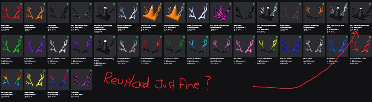 Roblox deletes my item that sells 500-1000 times a day
Says it will be restored
Contradicts the decision WITHOUT explaining
Could of hit my 60+ other items that I had ZERO problems with. ONLY this one gives me problems
TOS says it is allowed -> create.roblox.com/docs/marketpla…