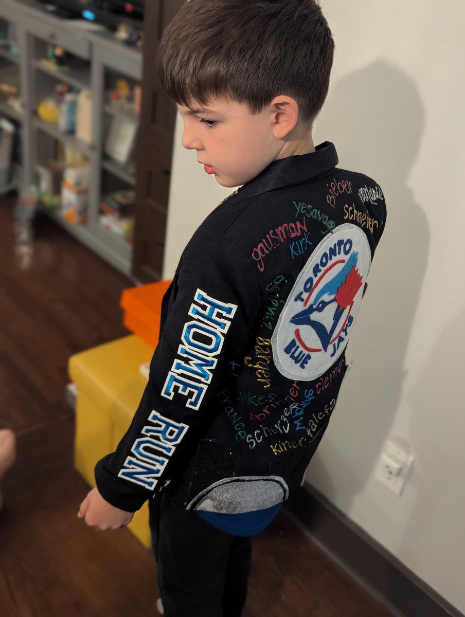 demost9's tweet photo. @BlueJays my son couldn't be happier to represent your team. You guys embody excellent traits of resilience, perseverance, sportsmanship, and community. It's so much fun watching those players get to be kids again. Thank you for what you have done for this city. #WANTITALL https://t.co/OshWBdSCrh