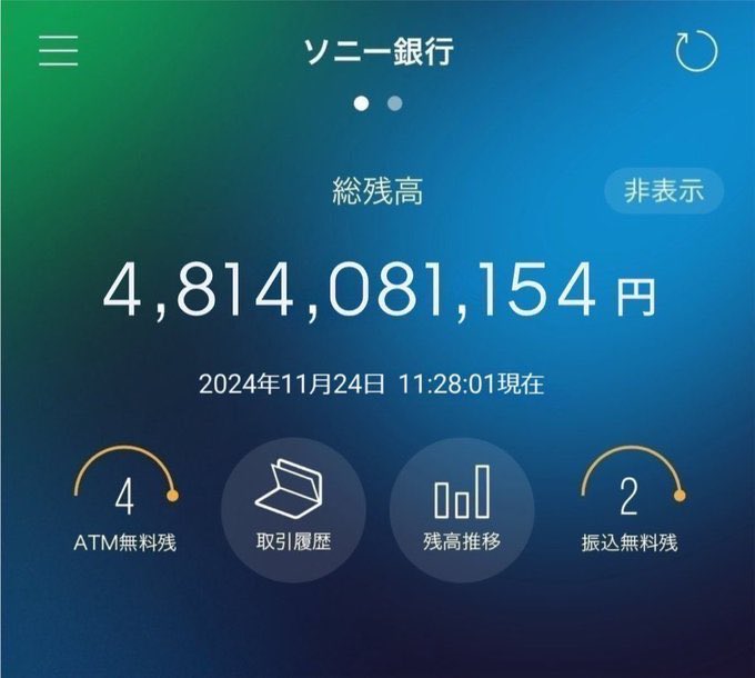 いいねで100万円です

欲しい方はコメントください