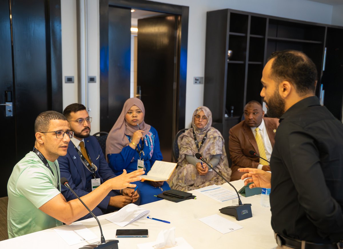 ⏩Breakout groups delved into dynamic reflections on how young people break barriers for Youth Participation, through exploring formal and informal structures that foster youth engagement at the national level with a focus on inclusive platforms for impact #DGTrends  <a href="/AUC_PAPS/">African Union Political Affairs Peace and Security</a>