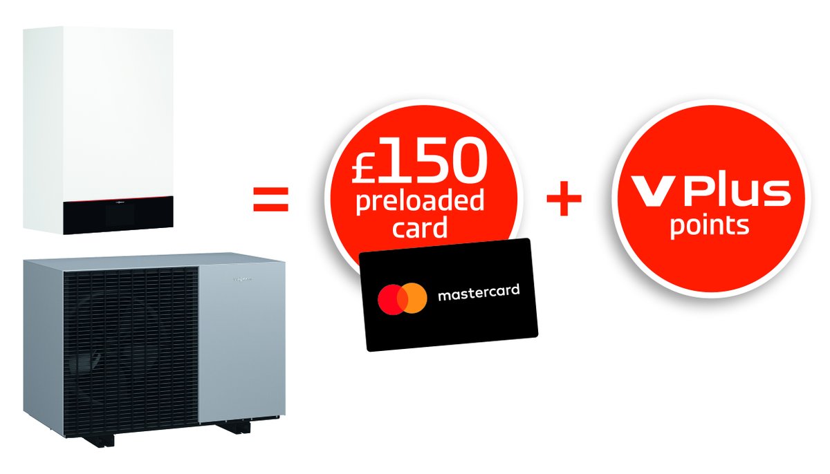 Propel_Tech's tweet image. Get rewarded this winter!
Install and register a @ViessmannCS_UK Vitocal 150-A heat pump by Dec 31, 2025 and receive £150 cashback + VPlus points!
#HeatPumps #InstallerRewards #RenewableEnergy 

propel-technology.com/newsroom/viess…