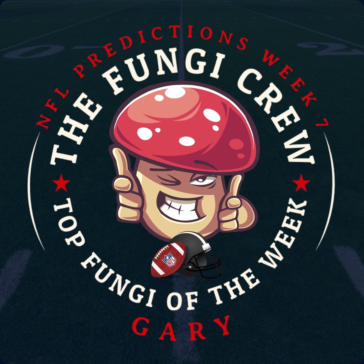 Fungi4Trump's tweet image. Congratulations Gary!
Prestigious Award Top Fungi of the Week!
@GaryWalters66 🍄🏈🤣
@TheFungiCrew