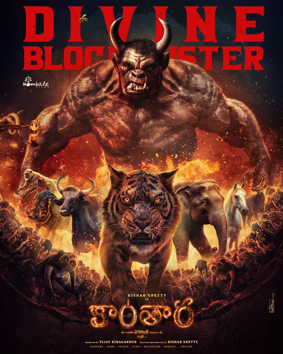 Faith meets success as Kantara conquers hearts across the world
A journey rooted in devotion now stands tall as a cinematic triumph
#KantaraChapter1Crosses800cr