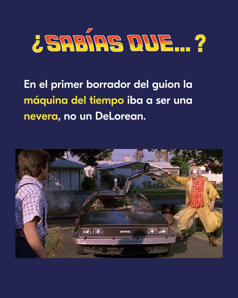 Seguro que este dato de Regreso al Futuro no lo sabías. 👀