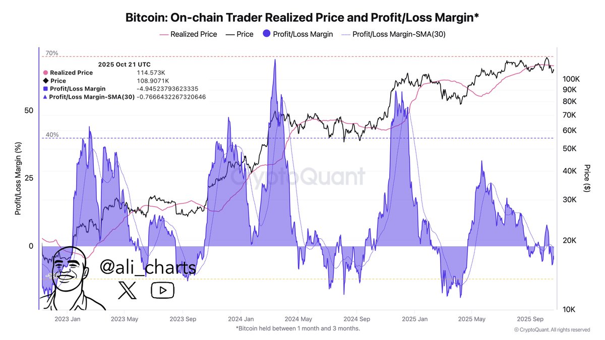 Is Bitcoin Ready For A Rebound? This Metric Says More Pain Needed First