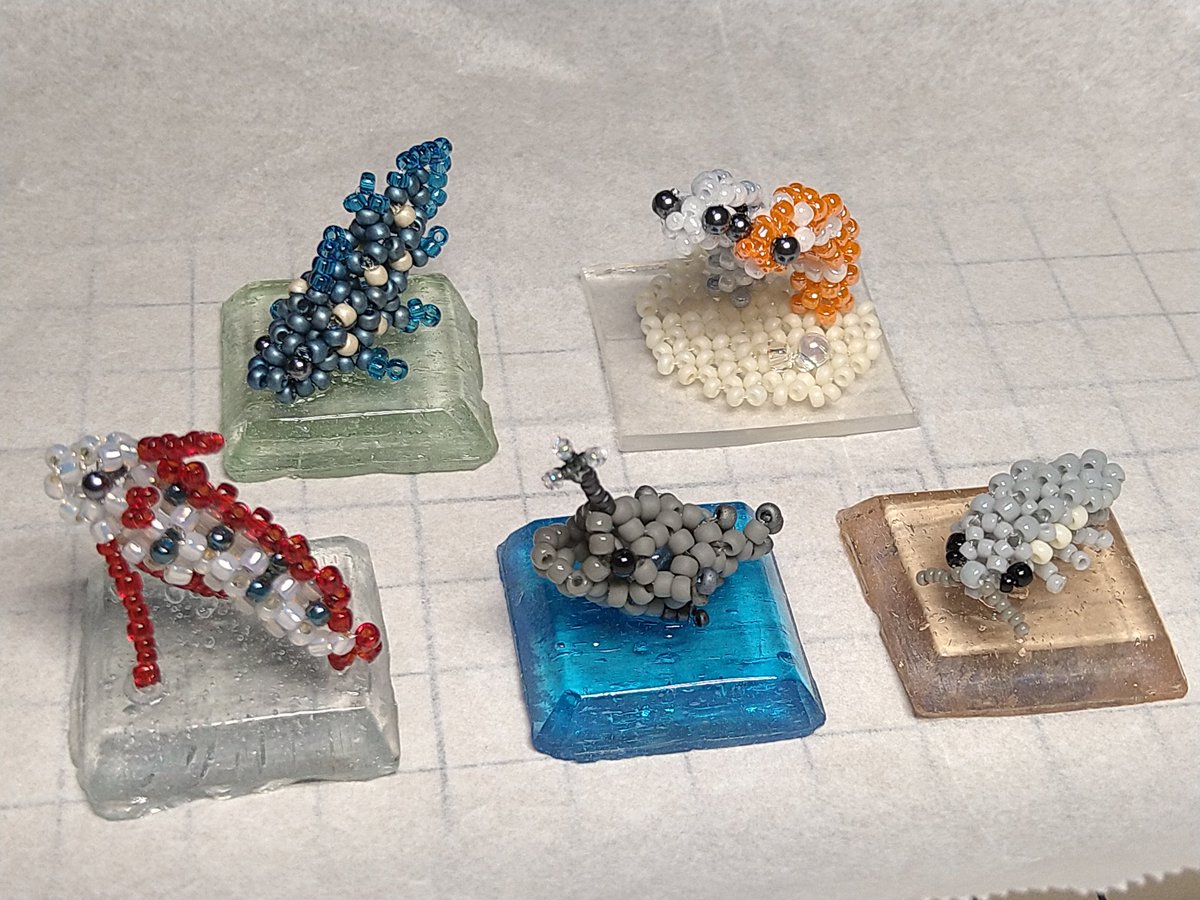 なかなか格好良い♪
台に固定中ですが、この後透明ケースに入れます!
#がまごおり深海魚まつり