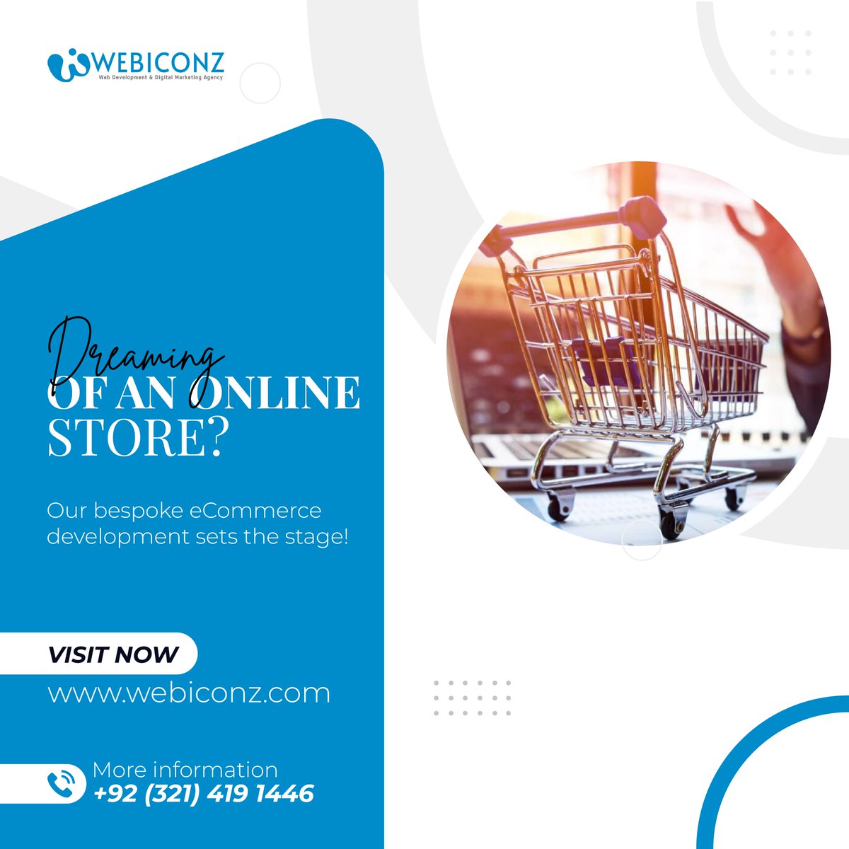 webiconzz's tweet image. 👉 We make online stores just for your business, designed to turn visitors into happy, loyal customers!
#webiconz #webiconztechnologies #ecommercewebdeveloper #Ecommerce #ecommercewebdesign #WWERaw📷 #LaCasaDeAlofoke2 #ALCS #OurDemandJudicialCommission #MaryamKaWadaPura