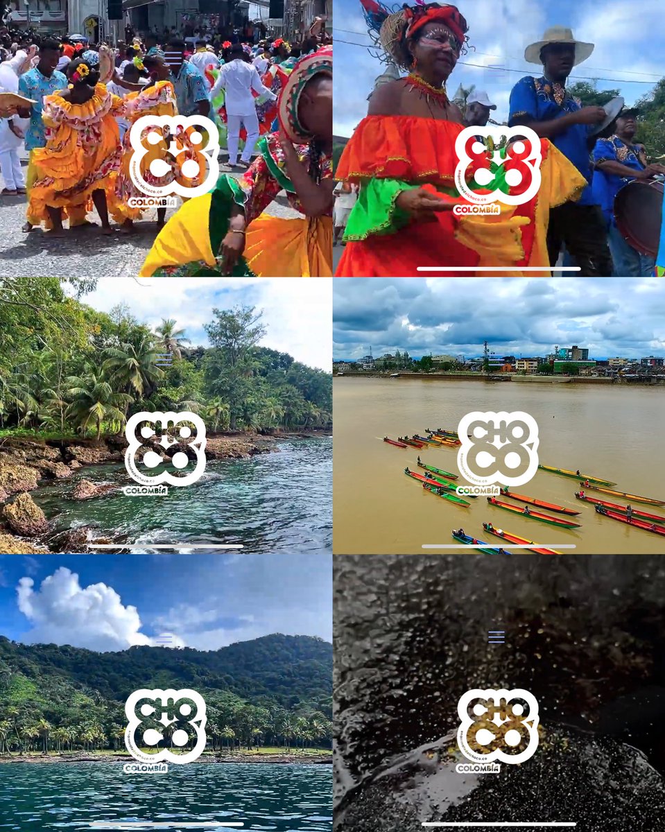 Pa’ Enamorarte de Chocó Colombia así se ve el home de nuestra página web oficial  enamoratedelchoco.co