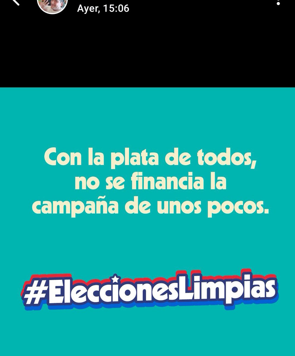 El nivel de los votantes de cierto candidato es increíble. 

Este no ha leído sobre los miles de millones de pesos impugnados por SERVEL al partido Republicano por rendiciones truchas de gastos de campaña. 🫠