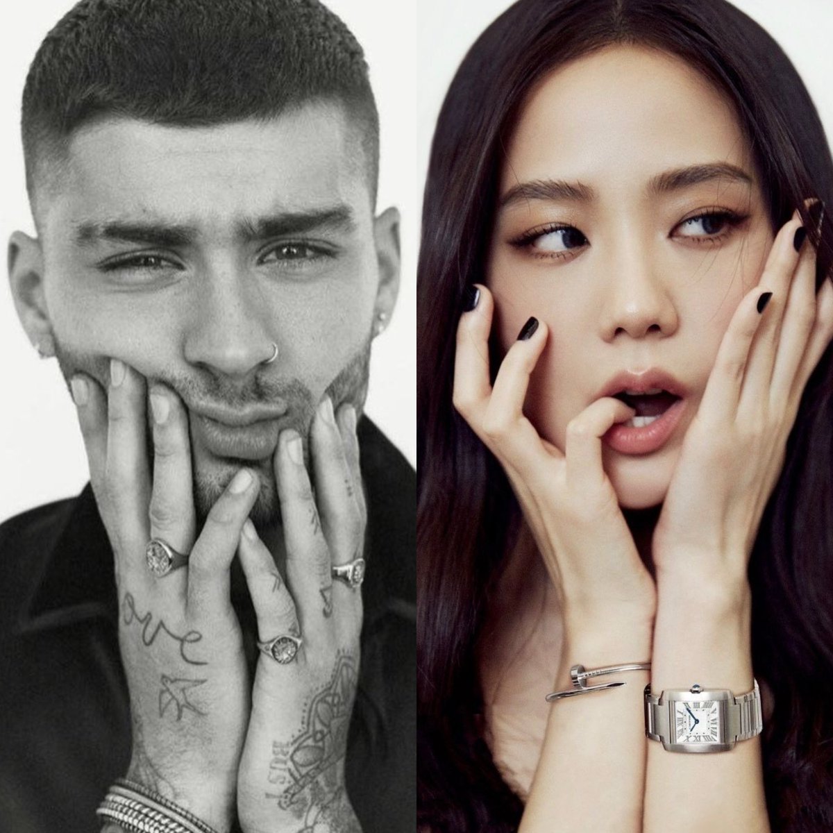 ZJMCRAVE's tweet photo. ‘EYES CLOSED’ by Jisoo and Zayn debuts at #20 on the Billboard Global 200. https://t.co/oppBtKD042
