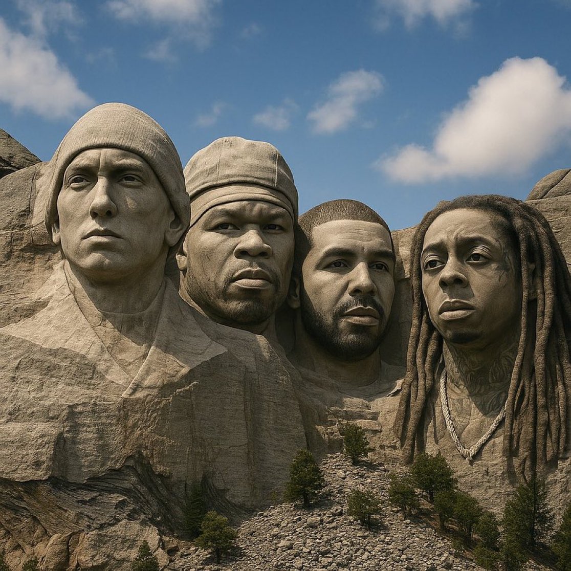 DailyLoud's tweet image. The 4 HipHop artist who sold 1 Million albums in the first week