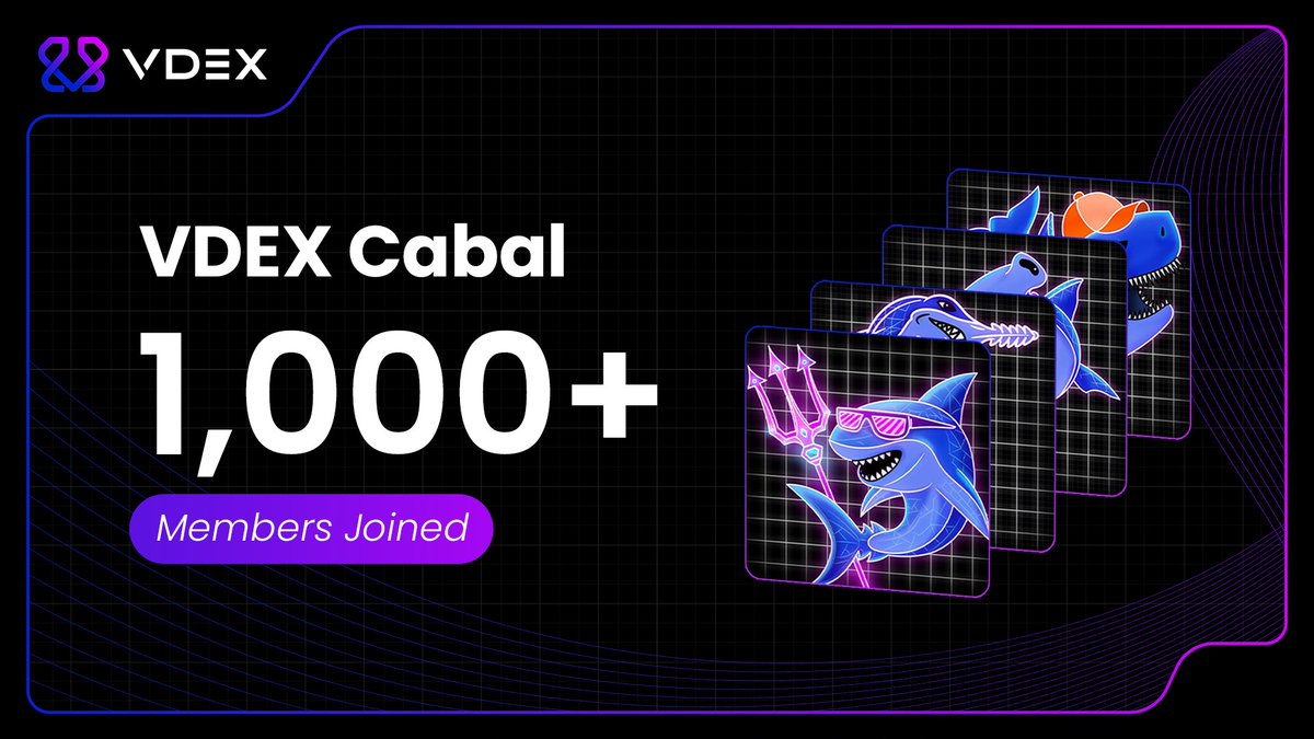 0xVDEX's tweet image. Cabal at 1,000.

More reach, deeper books, faster cycles, all shaped by our traders.

Bring flow. Earn fee share + points. 

Apply here: docs.google.com/forms/d/1R_9Yb…
