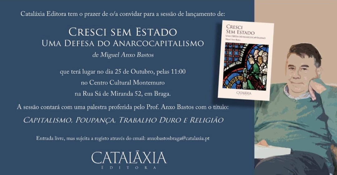 AncapBit's tweet image. Em Braga este fim de semana lançamento de novo livro de Miguel Anxo Bastos.