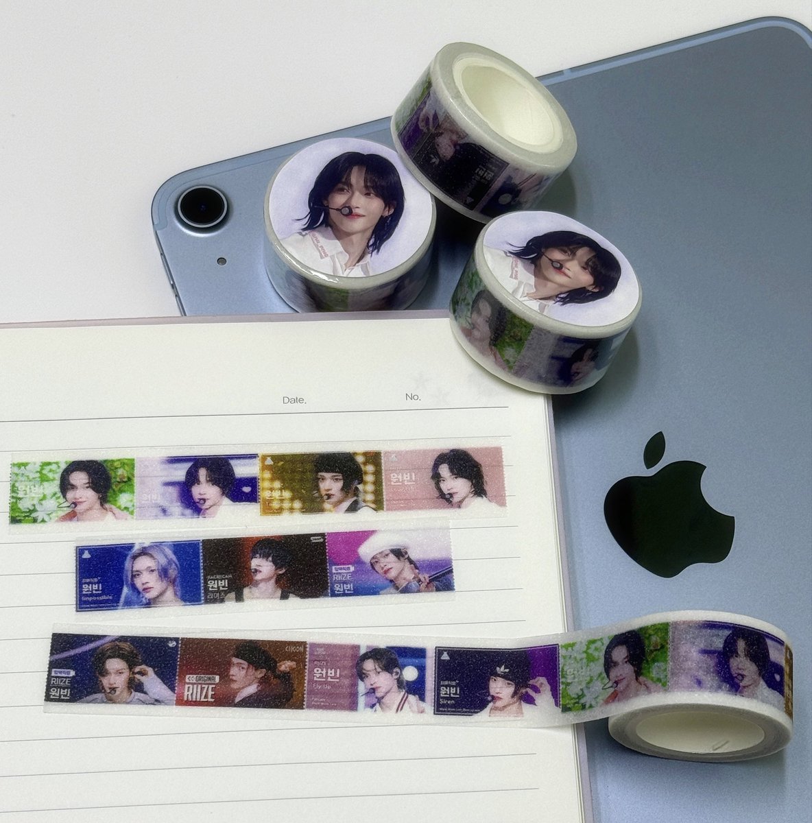 bini_ping's tweet image. 원빈 썸네일 마스킹테이프 RT 이벤트⋆˚꩜｡

#rt + #follow 해주신 분들 중 5분 추첨해서 제작한 이지컷 글리터 마스킹 테이프 보내드립니다! ♡

▪︎ 당발: 11/1 (국내주소 한정)
▪︎ 브리즈 인증 (멤버십 or 원빈 버블 100일 이상)