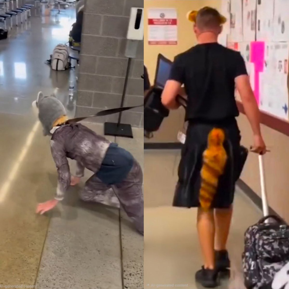 againstgrmrs's tweet image. The FURRIES ACT would ban fursuits, ears, tails, leashes, litter boxes, hissing and licking in Texas schools.
With reports of students disrupting class, walking one another on leashes and barking at teachers, if this isn't actually happening, banning it won't change anything.
