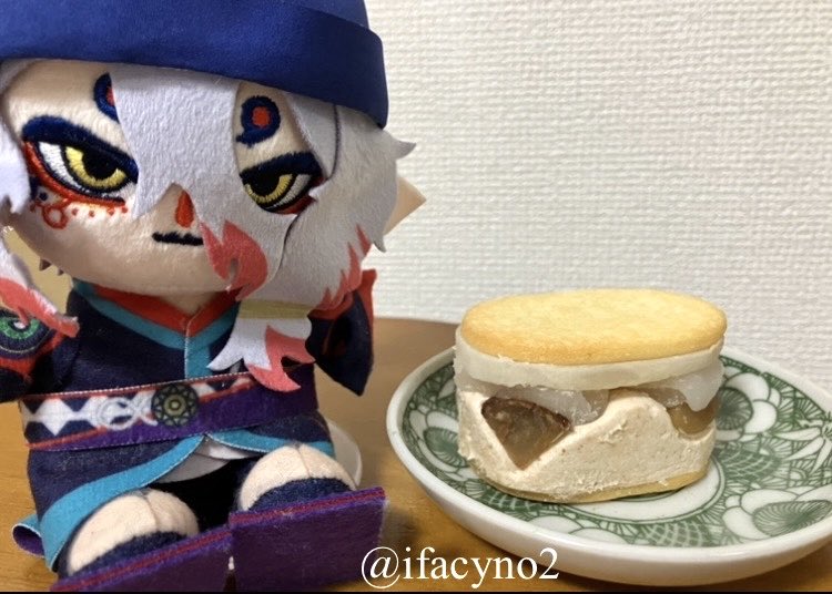 「バターサンドを頂きましたよ」