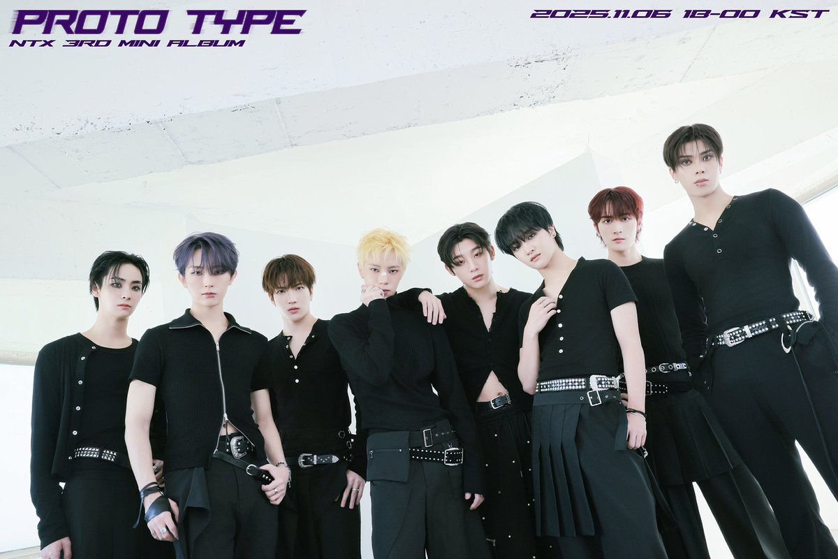 [🧊]

NTX 3RD MINI ALBUM
𝑃𝑅𝑂𝑇𝑂 𝑇𝑌𝑃𝐸

CONCEPT PHOTO #GROUP
Smoky ver.

❄️ 2025.11.06. 6PM (KST)

#NTX #엔티엑스
#PROTO_TYPE