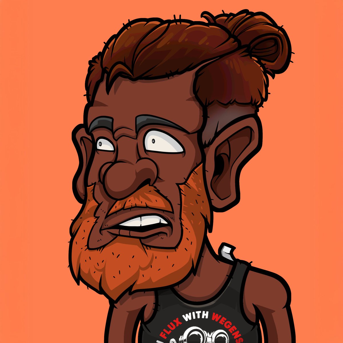 🚨Giveaway Time🚨 The crew has  been rocking the Coral BG over at the <a href="/WegenNFT/">Wegen NFT</a> So I want to give one away. 

Like, Retweet and Tag 3 Degenerates