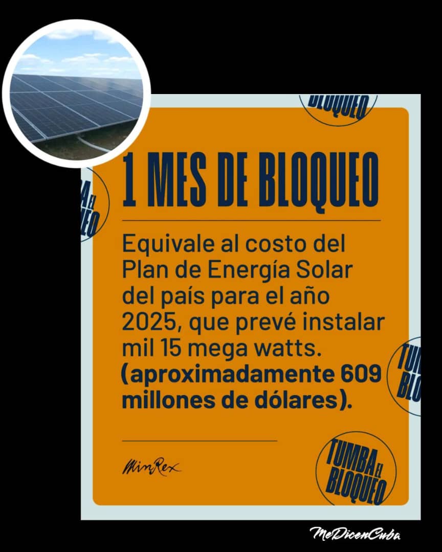 ReynaG40646's tweet image. 🇨🇺🌵🇨🇺#PoderPopular 
#TumbaElBloqueo