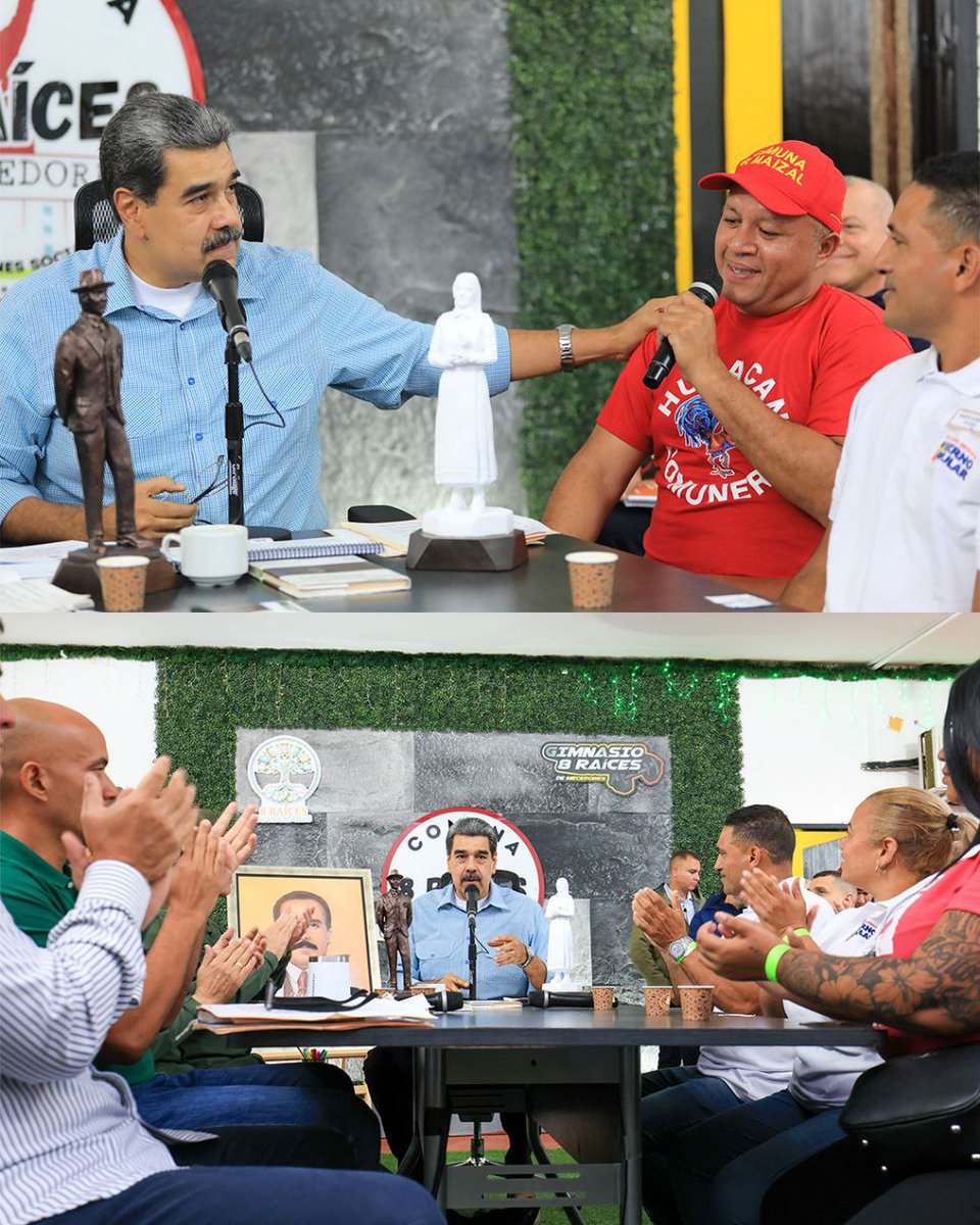 ameliaccs25703's tweet image. #BuenosDías 

¡5.327 Salas de Autogobierno listas! 🇻🇪

 El Pdte. Maduro anuncia un 99.83% de avance en todo el país, sumado a la entrega de 20.808 proyectos populares.

➡️ ¡Alcaldías y Gobernaciones! A garantizar los recursos. El objetivo son las 6.000 Comunas. 🚧

#PoderPopular…