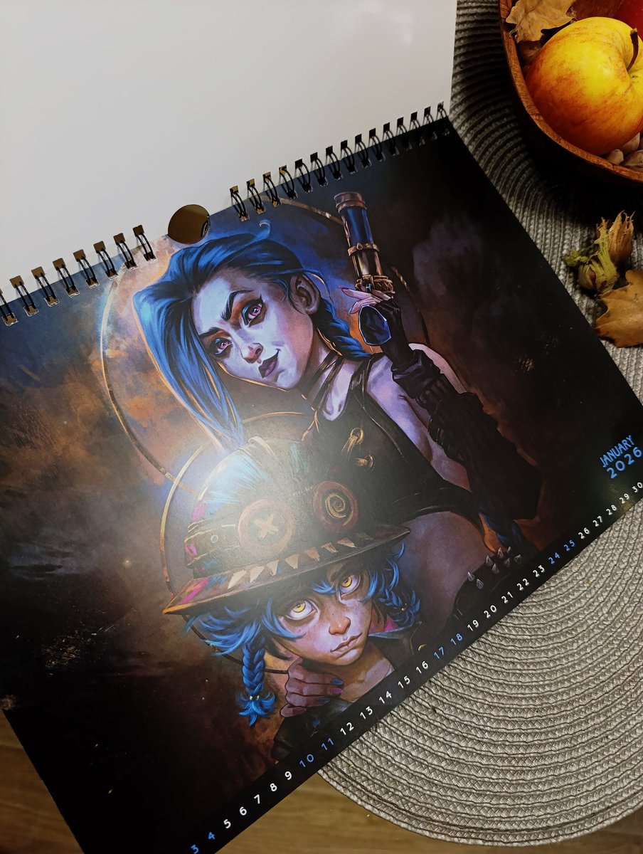 InnaVjuzhanina's tweet photo. Jinx pages 💙 (there's more 👀)

🔥🔥🔥2️⃣ DAYS LEFT till 2026 Arcane Art Calendars pre-orders close 🔥🔥🔥 

#arcane #arcaneseason2 #powderarcane #jinx #jinxfanart #jinxarcane #jinxandisha #calendar2026 #artprints https://t.co/ql0DREfg02