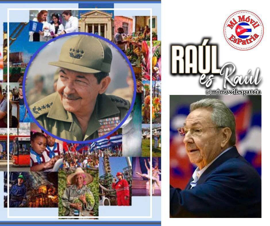 ReynaG40646's tweet image. 🇨🇺🌵🇨🇺#PoderPopular 
#RaúlEsRaúl
