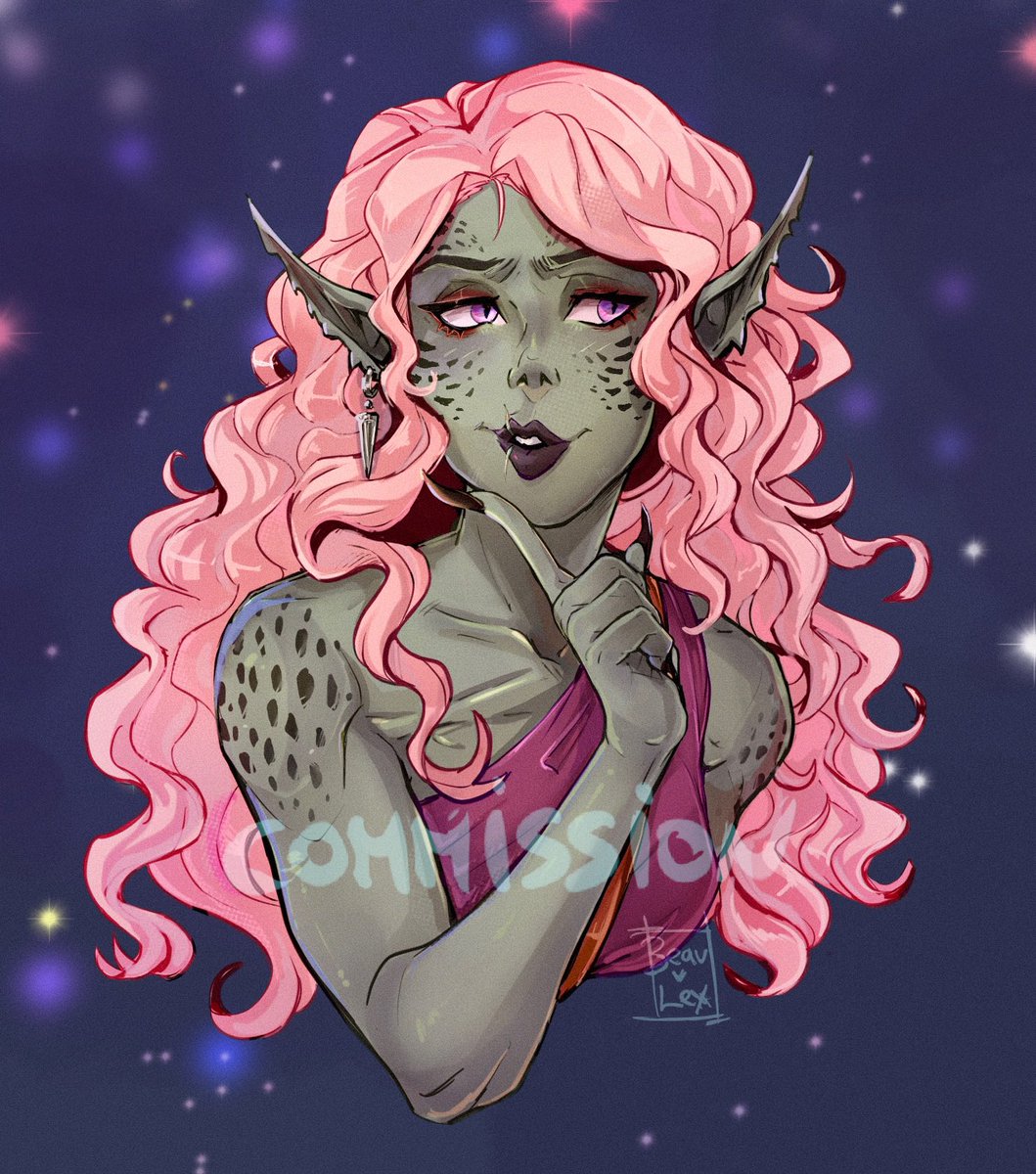 Another commission, DnD bard githzerai :3

#dnd #Commission #oc