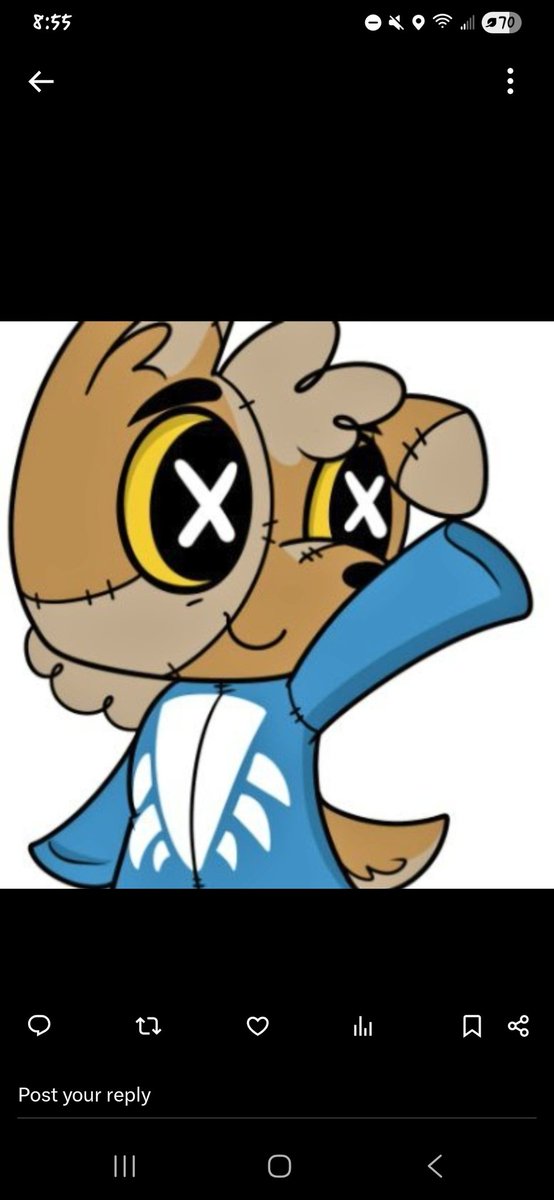 veegrey44's tweet photo. @Akizone This is my Png character named Cookie, I'm a Corgi from cult of the Lamb https://t.co/fajwla0rIA