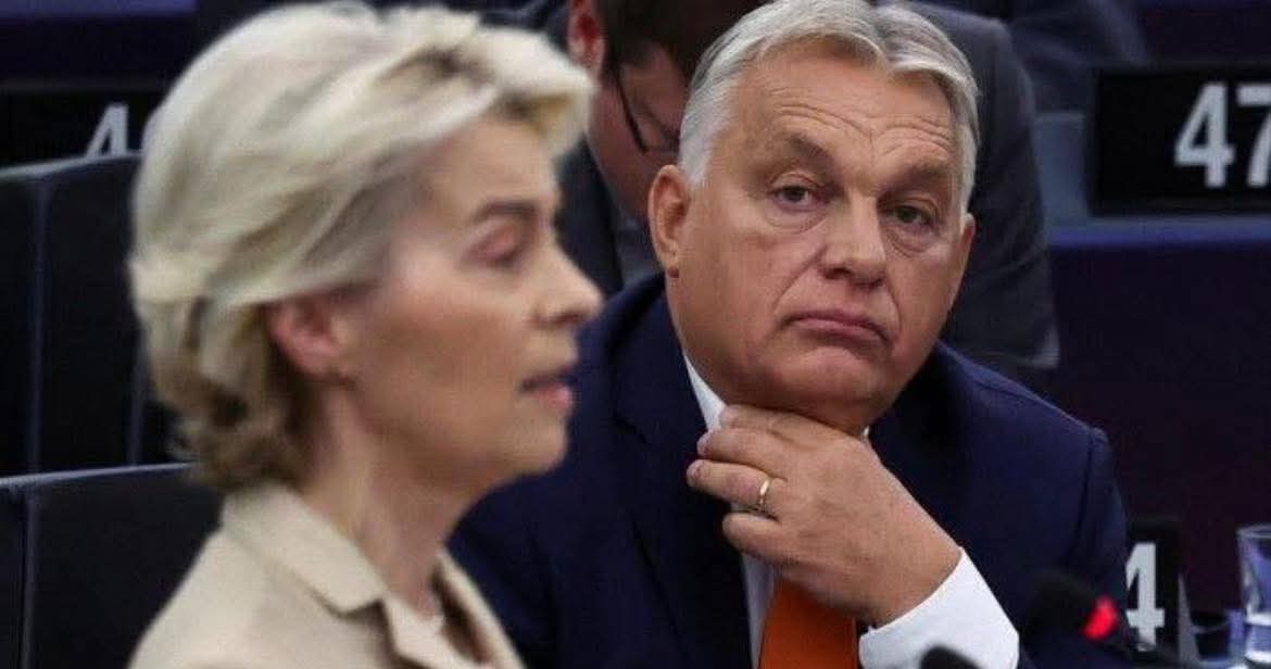 Sabrina F. (@itsmeback_) on Twitter photo Orbán attacca l'Unione Europea: "L'UE parla di guerra come se fosse sua... Non ha né un esercito né un trattato. Solo un presidente incompetente in crociata." Il Primo Ministro ungherese denuncia l'illusione di potere di Bruxelles e prende di mira direttamente Ursula von der Orbán attacca l'Unione Europea: "L'UE parla di guerra come se fosse sua... Non ha né un esercito né un trattato. Solo un presidente incompetente in crociata." Il Primo Ministro ungherese denuncia l'illusione di potere di Bruxelles e prende di mira direttamente Ursula von der