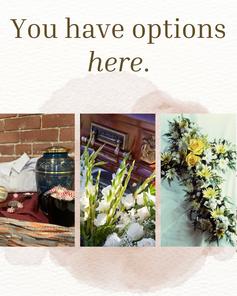 We offer traditional funerals, memorials, cremations, and celebrations of life, with unique options to honor your loved one as they would have wanted. 

Discover Your Options - bit.ly/2UdNbFO