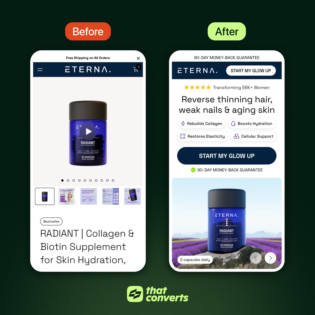 Jordan | CRO + Landing Pages tweet media