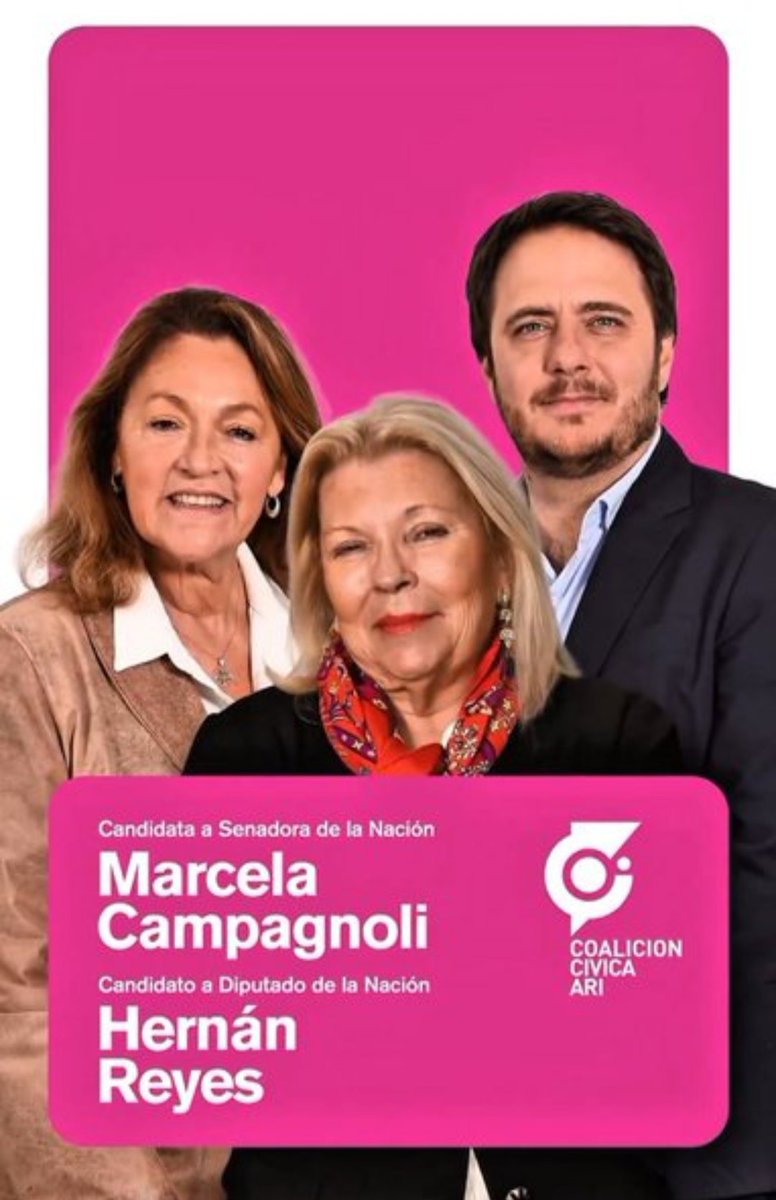 Ya tengo decidido mi voto para este domingo CABA, lo acorde con familia y amigos.  Vamos a darle un lugar a estos dos legisladores que son el último vestigio de honestidad y decencia. Lo han demostrado siempre. 
Votemos contra la CORRUPCIÓN!!! 💪
<a href="/HernanLReyes/">Hernán Reyes</a>
 <a href="/M_Campagnoli/">Marcela Campagnoli</a>