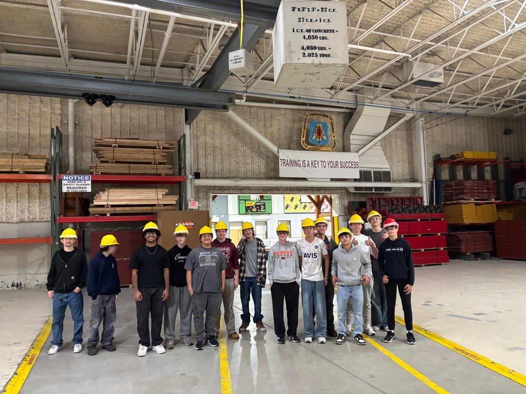 MCHSDistrict111's tweet image. The CTE Department took students interested in pursuing careers in the trades on a field trip to the Carpentry Training Facility. Students toured the facility and learned about the wide range of skills and specialized training carpenters gain through their apprenticeship program.