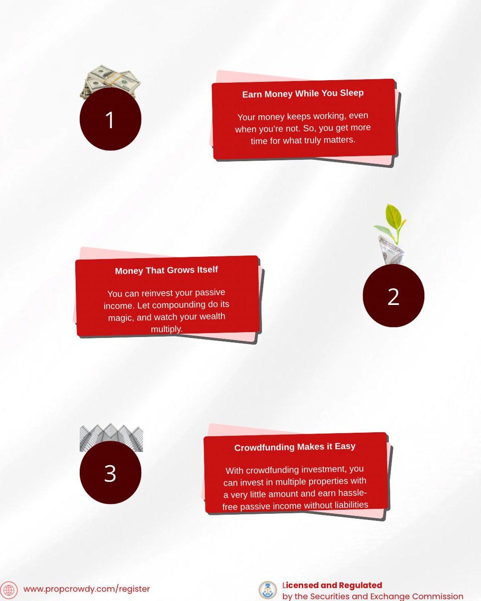 Who doesn’t love passive income?

We sure do, and here’s why!

With crowdfunding, you can invest in real estate with others, earn steady returns, and build wealth without breaking the bank.

It’s your chance to make your money work for you, not the other way around.

Start today