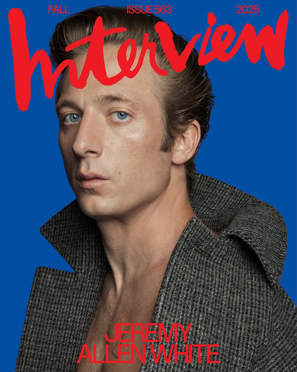 Jeremy Allen White can’t stop cooking 💙 For our Fall 2025 cover story, he calls <a href="/austinbutler/">Austin Butler</a> to talk about the strange vertigo of chasing immortality onscreen.