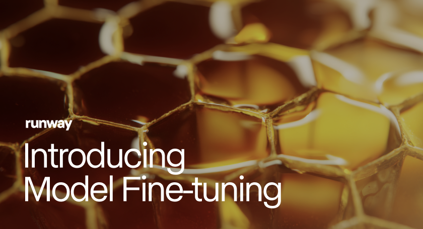 runwayml's tweet image. Today we're introducing Model Fine-tuning. A new self-serve offering that will soon allow you to customize our models towards your specific use cases and on your own data.
From entertainment to robotics, education, life sciences and beyond, our next generation of customizable…
