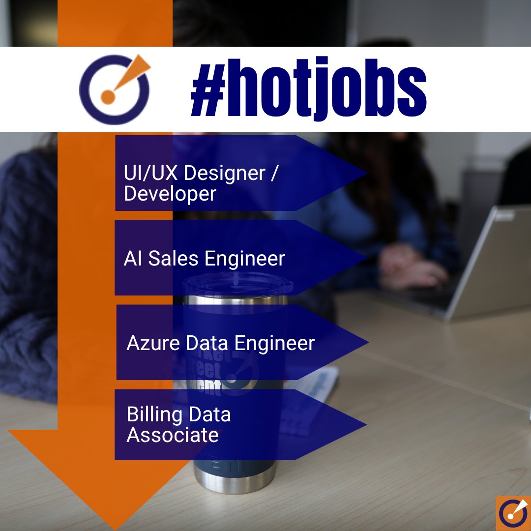 MarketSt_Talent's tweet image. 🌟 Hot Jobs! 🌟
UI/UX Designer/Developer — NY
AI Sales Engineer — Remote
Azure Data Engineer — Houston, TX
Billing Data Associate — Portland, ME
Don’t miss these opportunities to level up your career! marketstreettalent.com/jobs