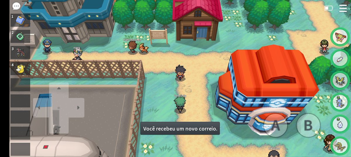 como não tenho emulador me contento jogando Black and White
