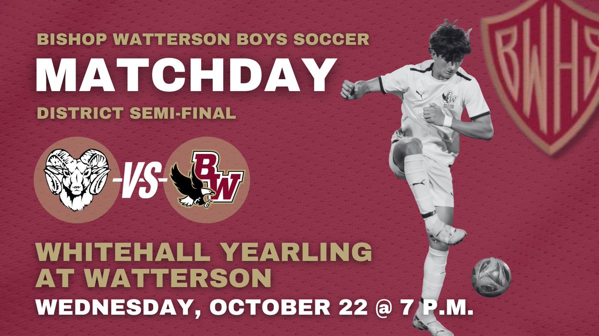 Come out to cheer the 🦅!
Whitehall Yearling @ Watty📍7 p.m. ⌚️
🎟 tinyurl.com/5n8ksy39