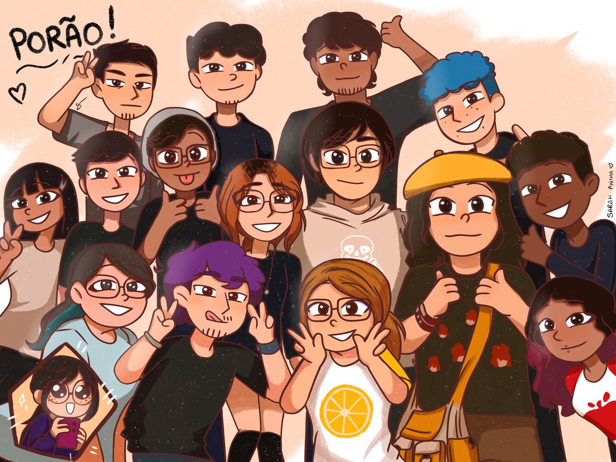 O encontro épico aconteceu 💛 Porãozetes unidos 🫶
Desenho da foto deles! <a href="/gusta_editing/">Gusta 🎬</a> <a href="/gabr1elll_/">GABR1EL</a> <a href="/Ctoon_Patu/">Couve Flor🌻</a> <a href="/eusouvinipontes/">Vinicius Pontes</a> <a href="/Prunnoo/">Prunnoo, o Roteirista ✒️</a> <a href="/gaffy_12/">Gaffy</a> <a href="/Lorechii_/">Lorechii 👑🐧</a> <a href="/danieldelangelu/">Daniel Del Angelo (📽️)</a> <a href="/_Coffee_Ed_/">Coffee Ed</a> <a href="/itsFejo/">Fejo 🍉</a> <a href="/Saberaa_art/">Saberaa</a> <a href="/Torajo_yt/">Torajo 🍏</a> <a href="/Camietchi/">Camie 𓇼</a> <a href="/uangellea/">angel</a>