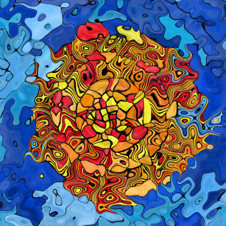 JeffClark's tweet image. GM! ☀️
Sunrise in clear sky
Hand coded in javascript