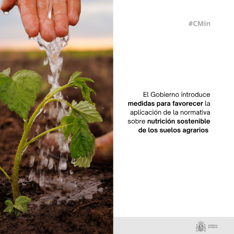 gobmapa's tweet photo. Hoy, en #CMin aprobamos:
✅ Proyecto de Ley de Control e Inspección de la Pesca Marítima
✅ Ayudas a agricultores y ganaderos afectados por incendios
✅ 3,4 M€ para 14 entidades agrarias y pesqueras
✅ Medidas para suelos agrarios sostenibles

🔽