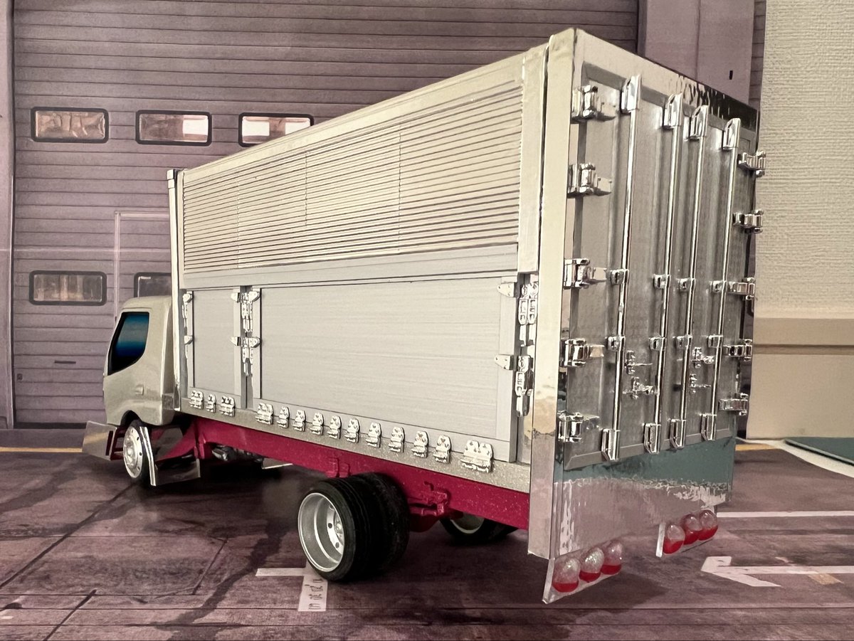 983modeling's tweet image. 1/32  HINO DUTRO製作中