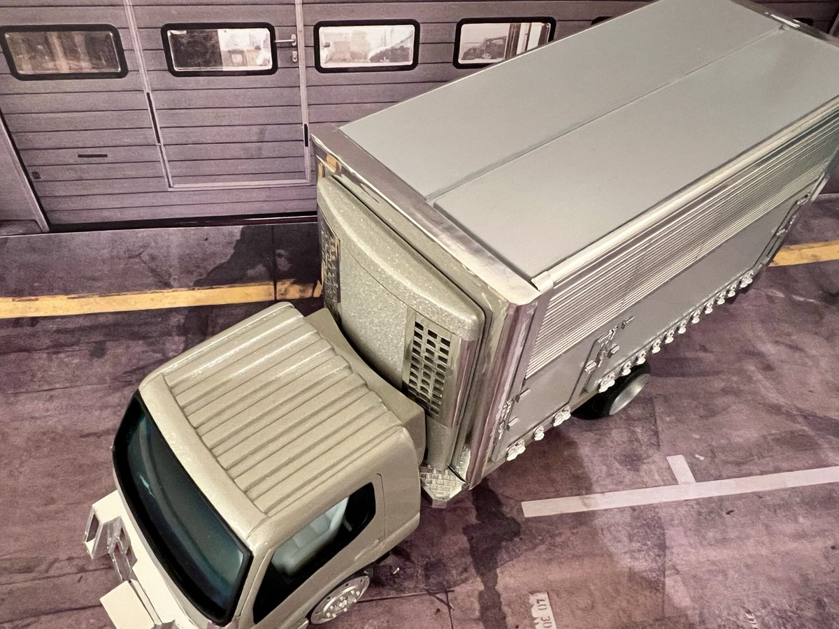 983modeling's tweet image. 1/32  HINO DUTRO製作中