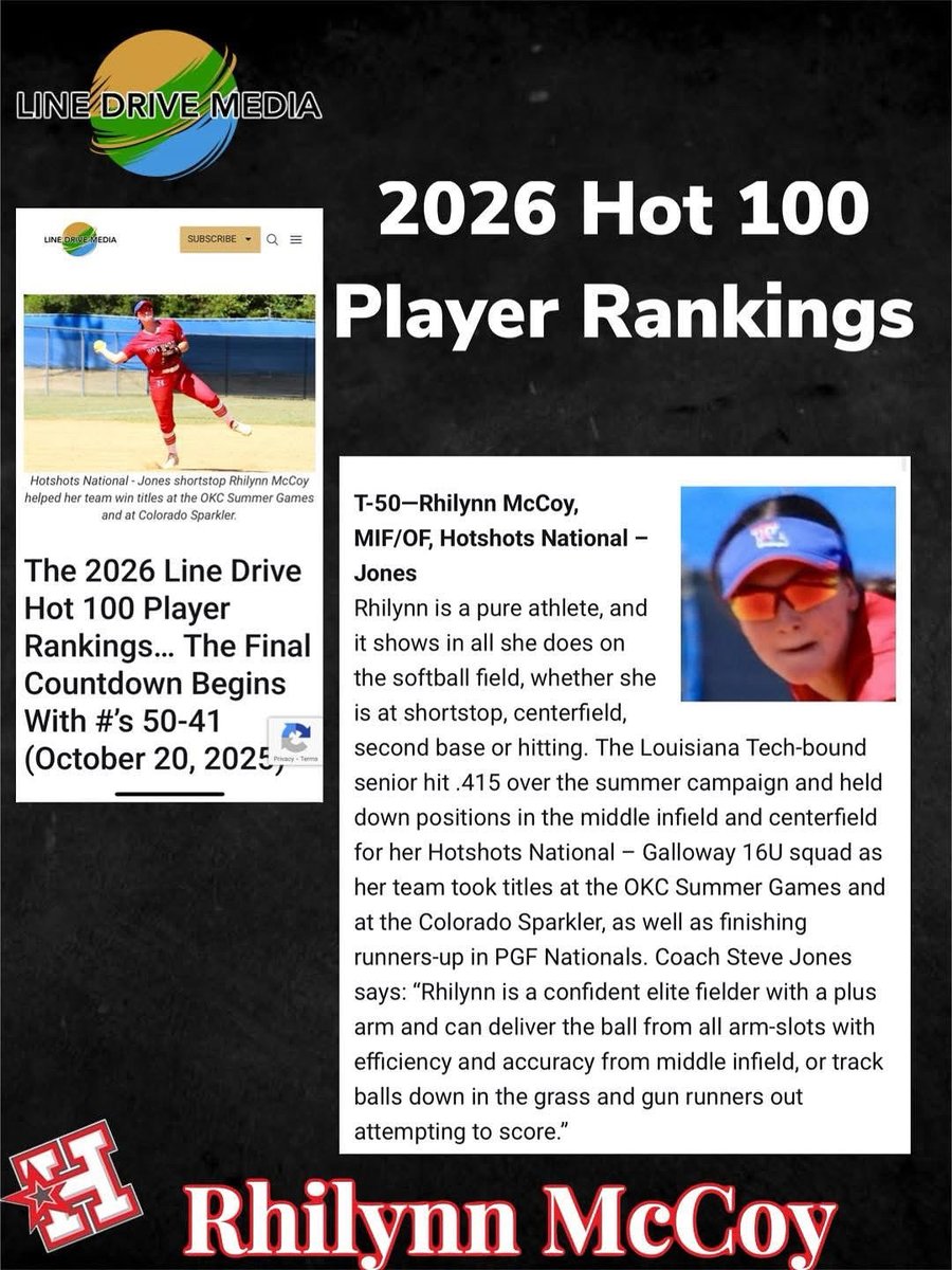 Congratulations to this talented, versatile, hardworking young lady on being recognized in the Class of 2026!  On the cover rep’in The H too!  Proud of you “Rhy”😊!!! #BangBang