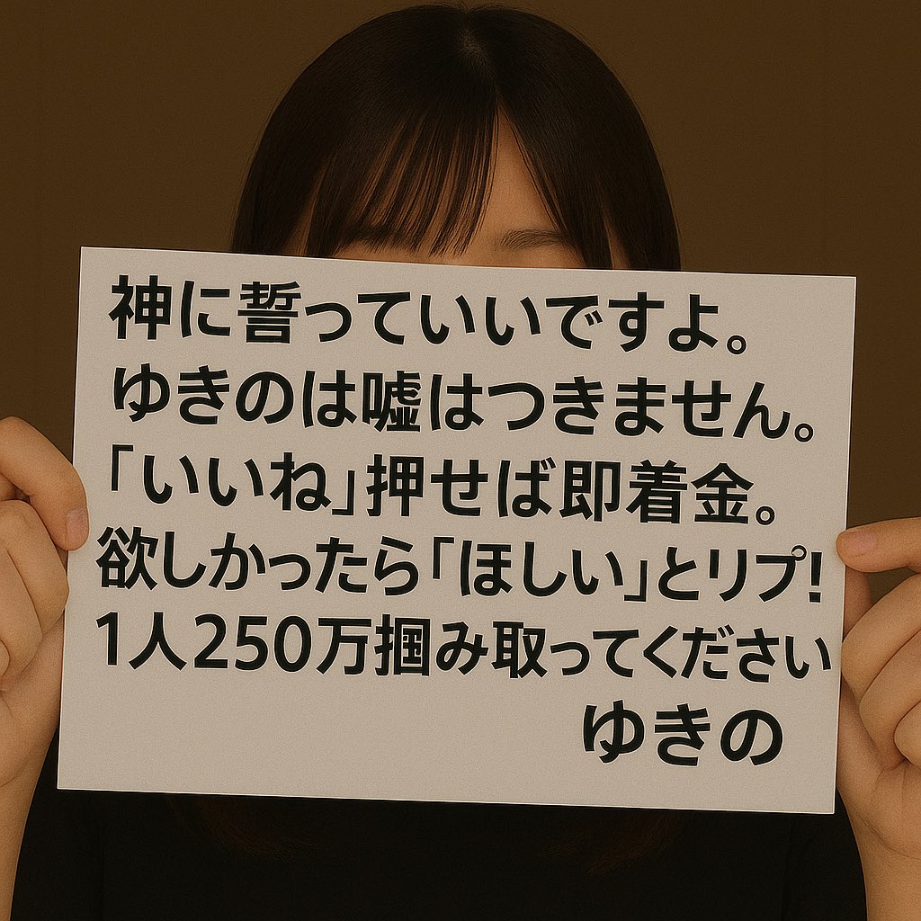 突然ですが、長年やってきた
会社を売却しました。

まだ【2億2500万円】あります。
お約束通り明日までに全て
お配りするのでご安心下さい。

・お一人250万円　　

欲しい方は手間なので『いいね』と『ほしい』とリプだけで大丈夫です。