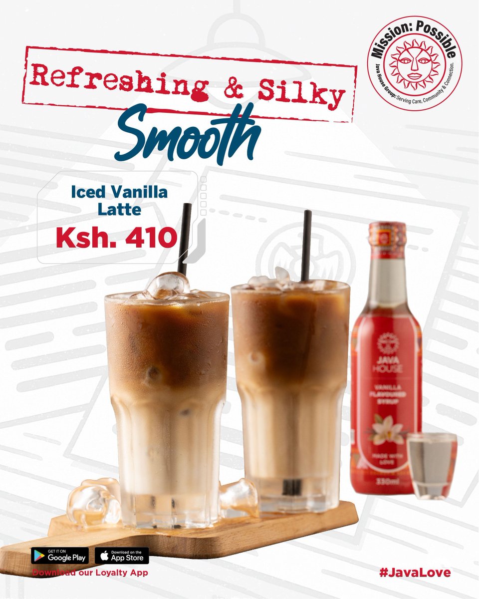 SouthfieldMall's tweet image. Cool, creamy, and just the right kind of smooth 😍
The @javahouseafrica Iced Vanilla Latte is that perfect chill companion — a little sweet, a little bold, and totally irresistible. Because good vibes start with good coffee 💛 #JavaLove #SouthfieldMall
