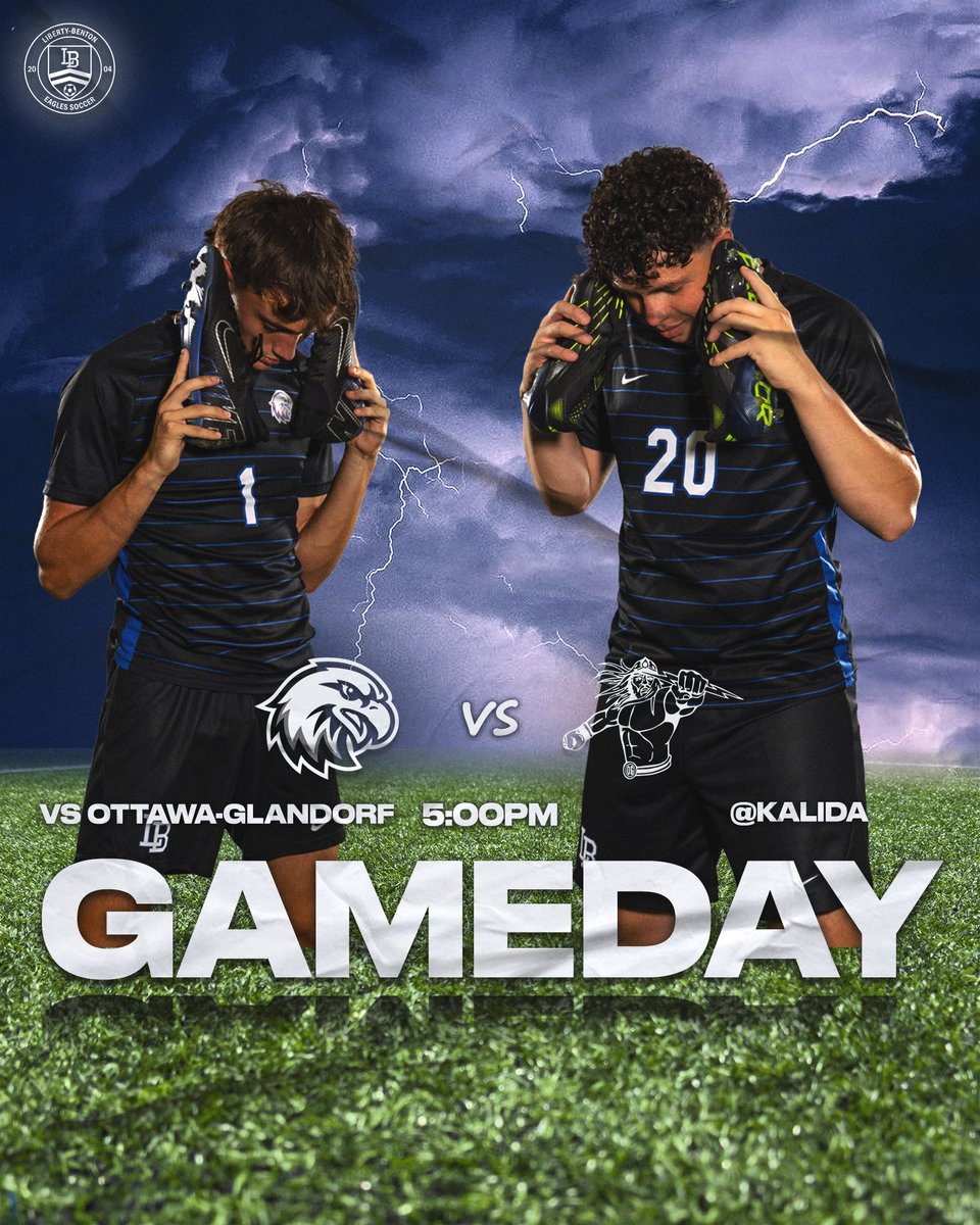 It’s GAMEDAY!!
Tonight the Eagles travel to Kalida for the district semifinal against Ottawa-Glandorf at 5pm. Come out and see the boys before heading inside to watch our volleyball team compete as well! #WeAreLB